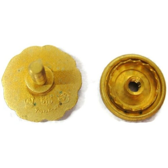 B of RT 10 Years Membership 1/10 10K Tie Tack Gold Filled Neck Tie Lapel Pin - Picture 4 of 7